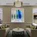 Large abstract wall art