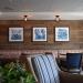 Sitting area with art