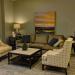 Sitting area with art