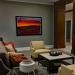 Sitting area with art