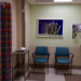 Examination area with art