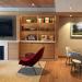 Living space with artwork