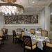 Dining area with art